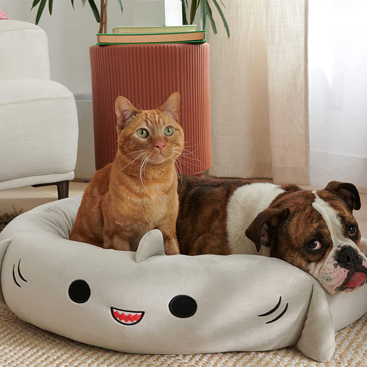 Elevate Your Pet's Comfort with Our Super Soft Plush Four Seasons Pet Bed